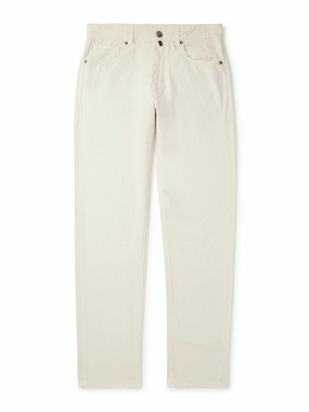 Photo: Incotex - Blue Division Straight-Leg Jeans - Neutrals