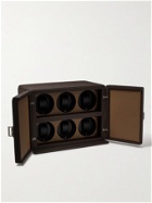 Scatola del Tempo - Rotore 6 Leather Six Watch Winder
