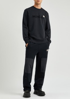 Moncler Genius X Billionaire Boys Club Panelled Cotton Sweatpants Navy