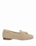 Santoni Womens Loafers in Beige