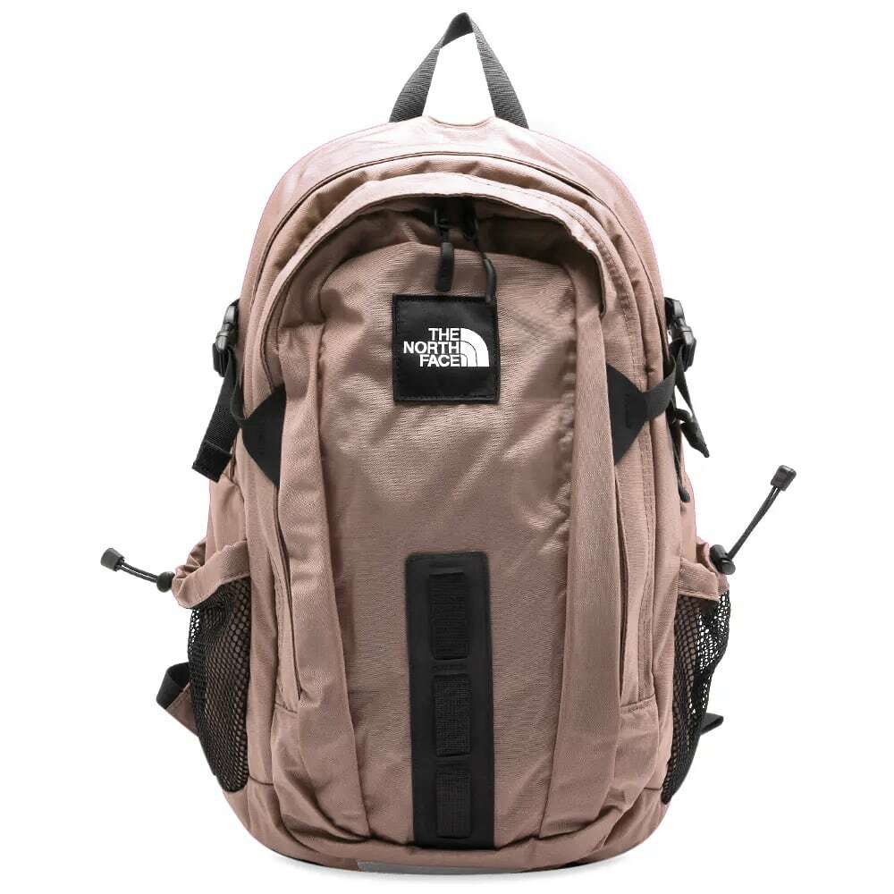The North Face Men's Hot Backpack in Deep Taupe/Black The North