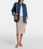 Savette Symmetry 19 leather shoulder bag