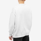 Off-White Men's Cat Chunky Crew Neck Knit in White