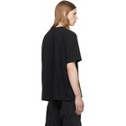 We11done Black Drawing Teddy T-shirt