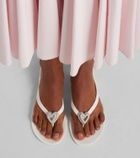 Mach & Mach Riviera embellished thong sandals