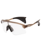 Oakley x Satisfy Stunt Devil Sunglasses in Matte Brown Smoke 