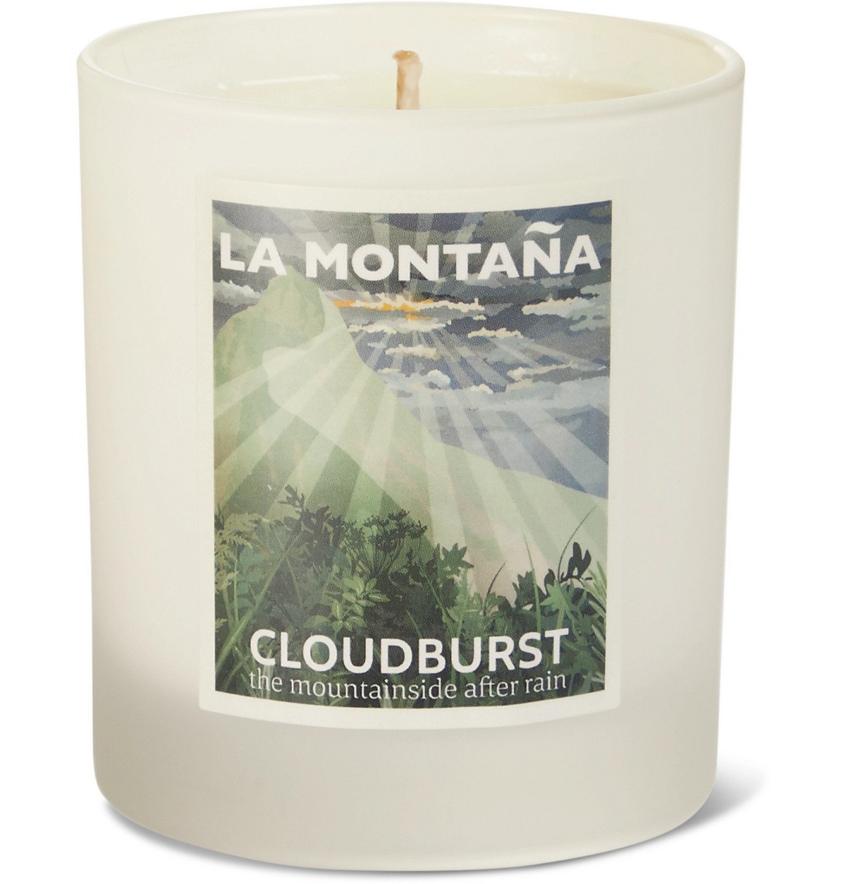 Photo: La Montaña - Cloudburst Candle, 220g - Colorless
