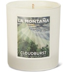 La Montaña - Cloudburst Candle, 220g - Colorless