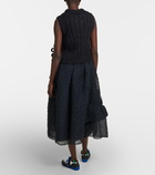 Cecilie Bahnsen - Isa cable-knit mohair and wool vest