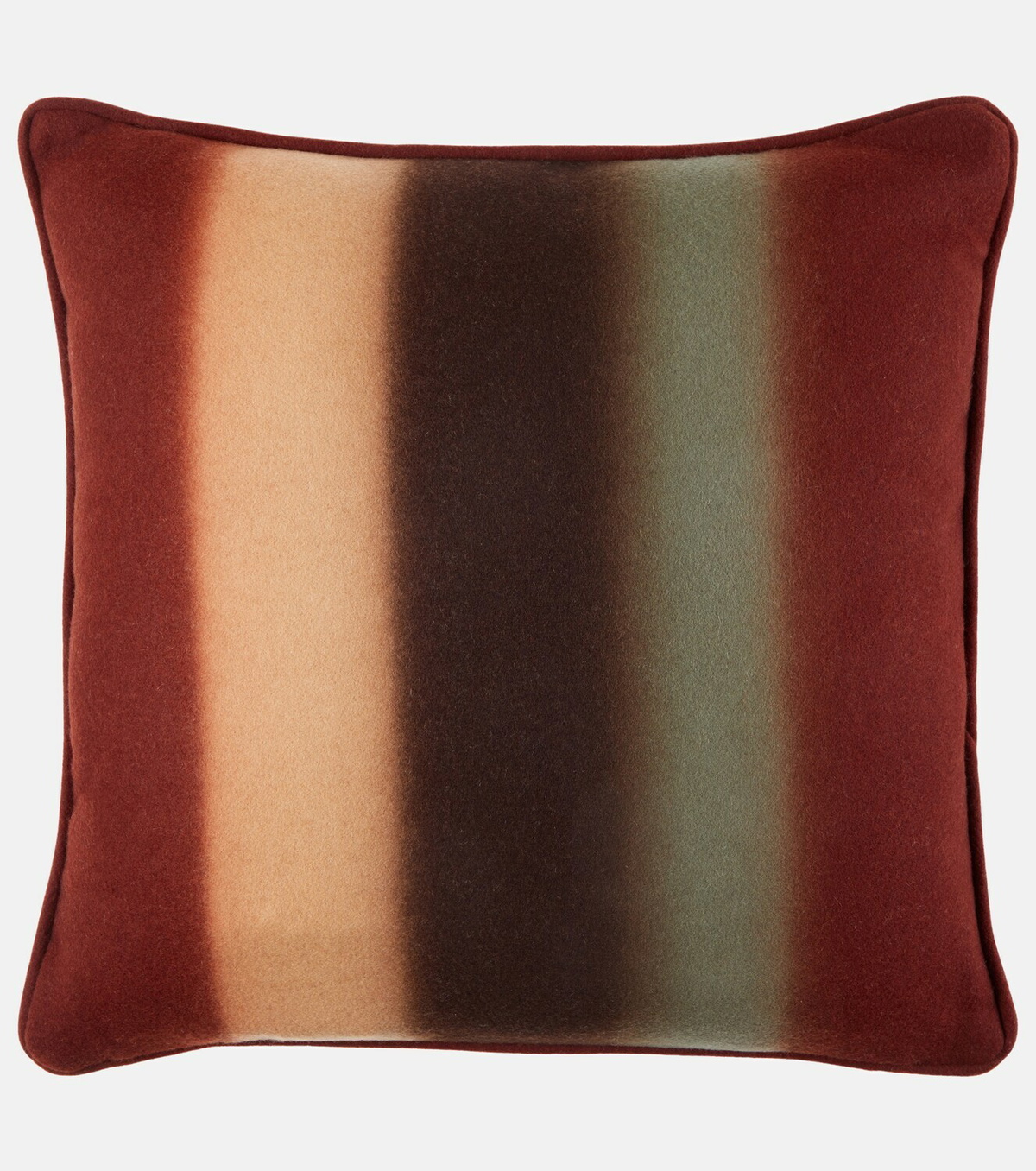 Loro Piana Striped wool and cashmere cushion
