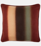 Loro Piana Striped wool and cashmere cushion