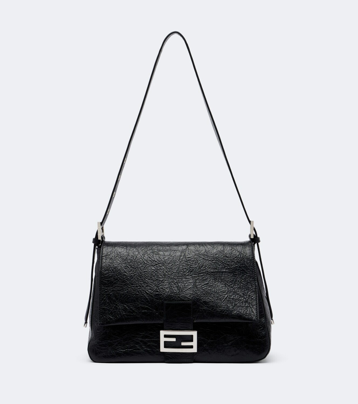 Fendi Baguette® Flap Medium leather shoulder bag
