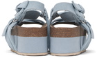 R13 Blue Platform Sandals