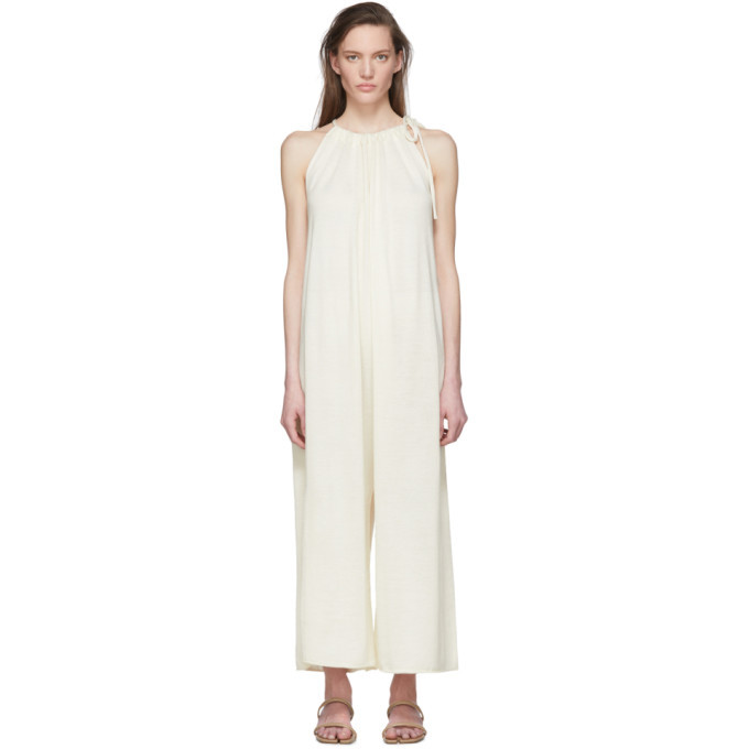 Lauren Manoogian Off White Draw Jumpsuit Lauren Manoogian