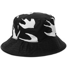 McQ Alexander McQueen - Printed Shell Bucket Hat - Black
