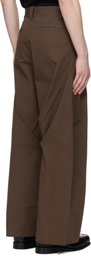pet-tree-kor Brown Erosion Trousers