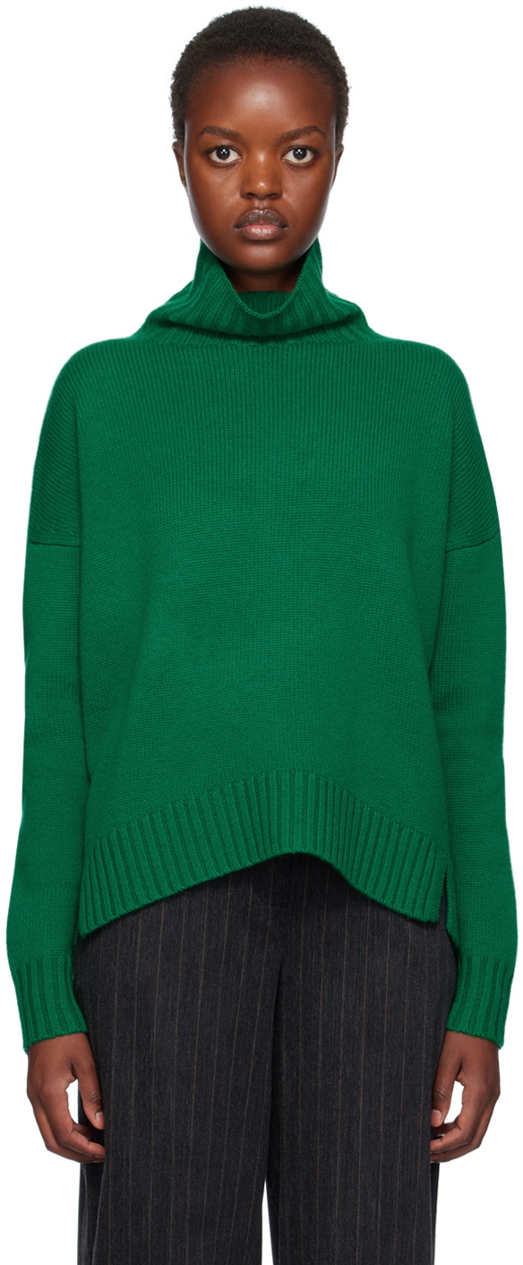 Max Mara Green Gianna Turtleneck Max Mara