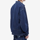 Magenta Men's Atelier Jacket in Blue Denim