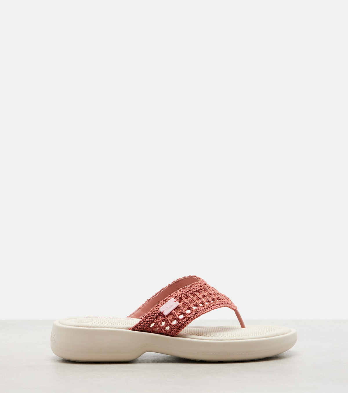 Chloé La Poolette crochet thong sandals