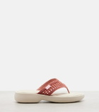 Chloé La Poolette crochet thong sandals