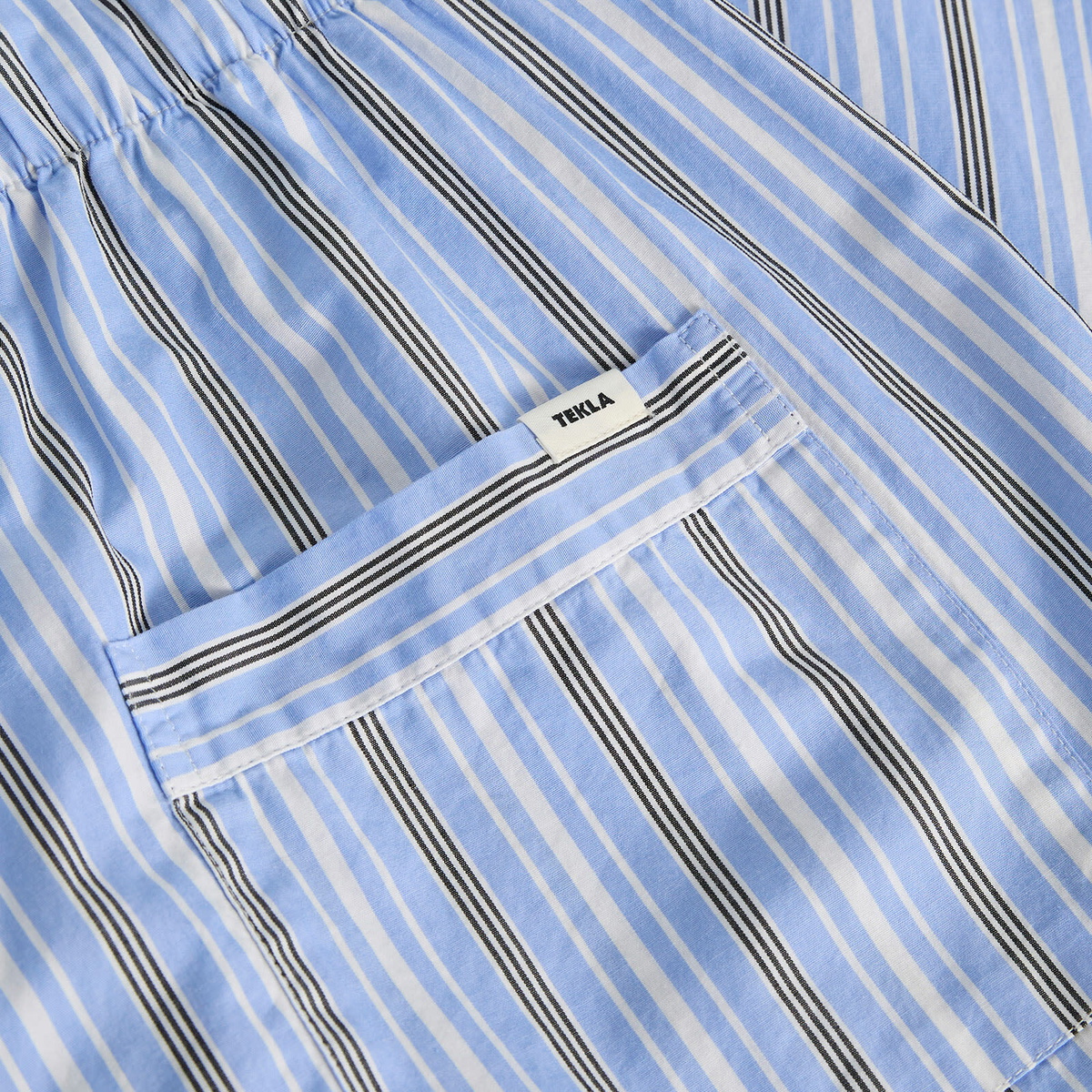 Tekla Fabrics Sleep Pant in Stave Stripes