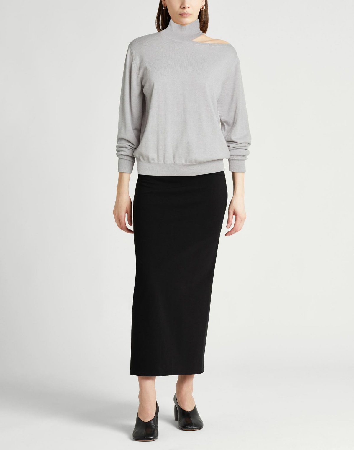 Peserico Womens Turtleneck Lilac