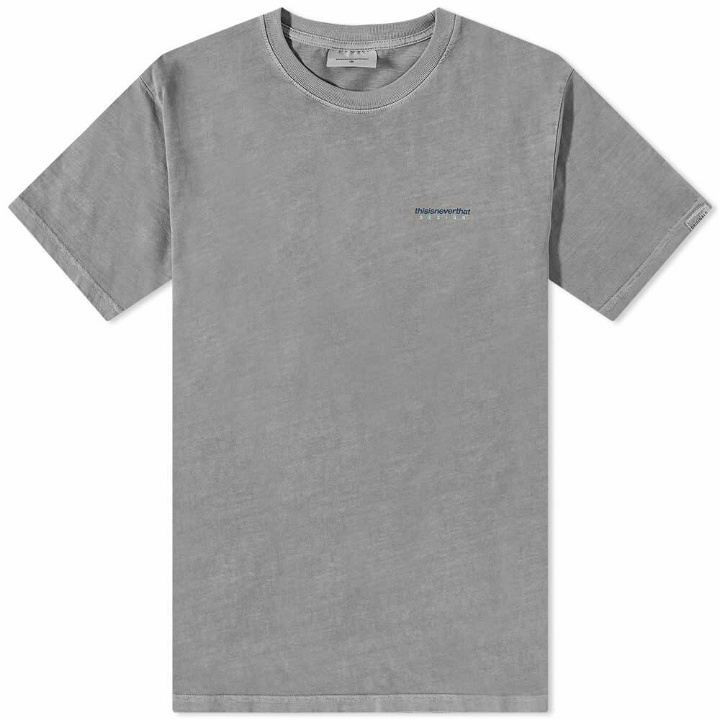 Photo: thisisneverthat Men's Design Logo T-Shirt in Grey