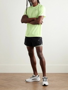 NIKE RUNNING - Stride Dri-FIT ADV Mesh T-Shirt - Yellow