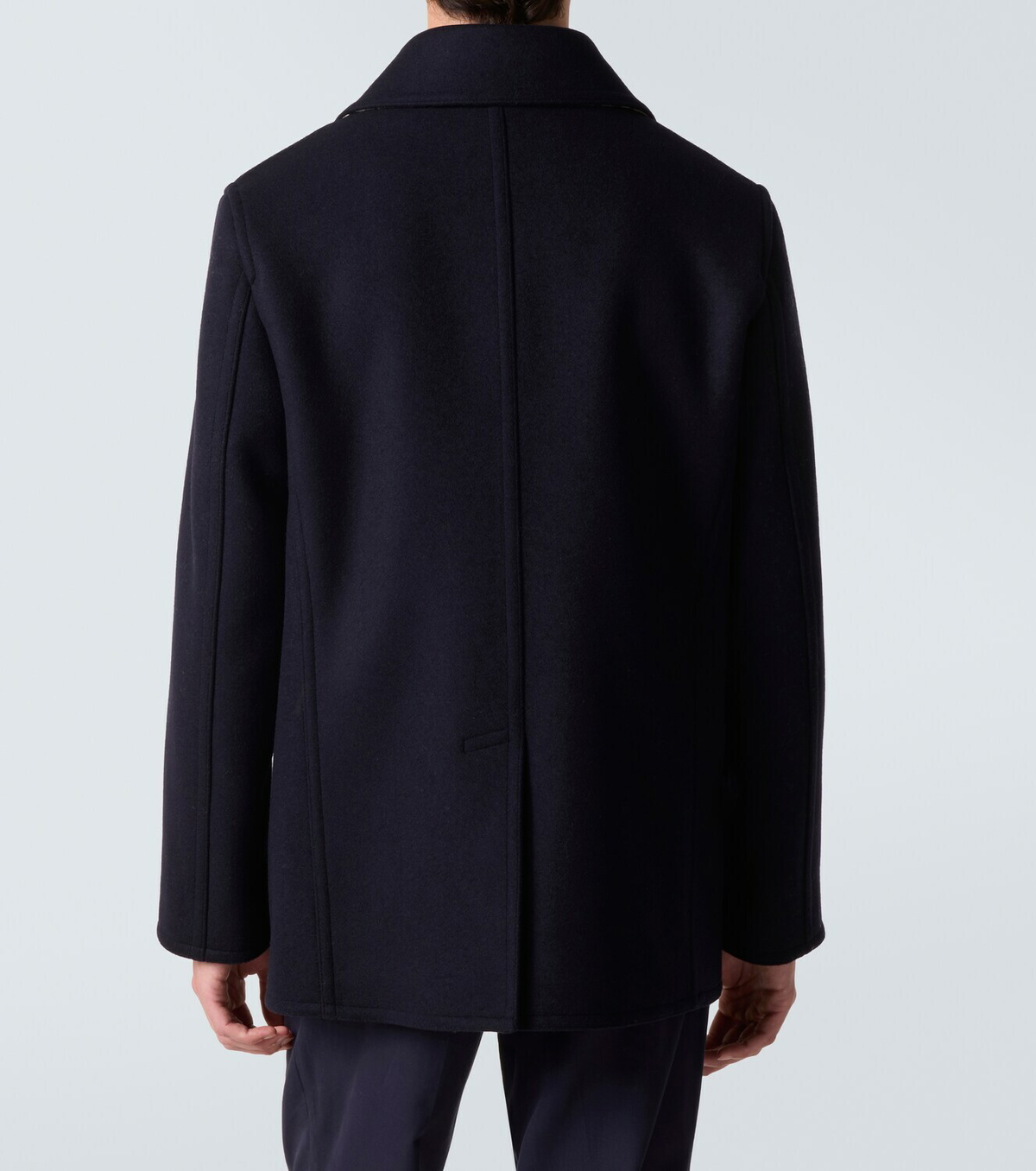 Burberry Double-breasted wool peacoat
