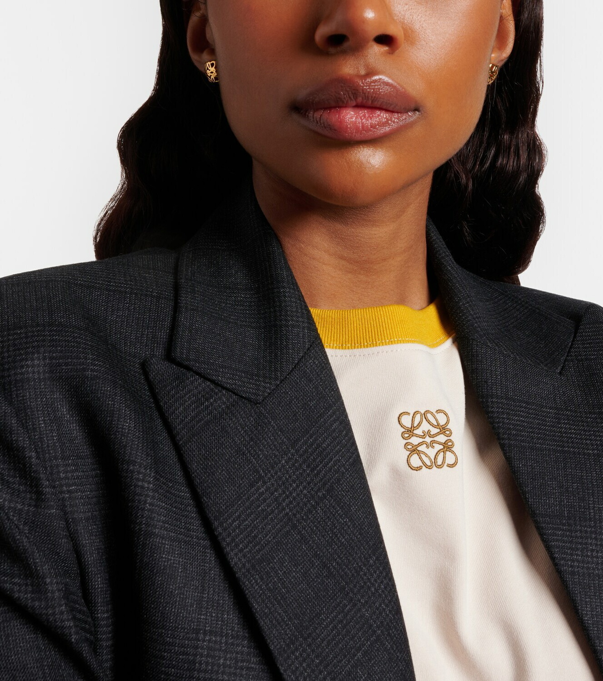 Loewe Bombé Anagram earrings