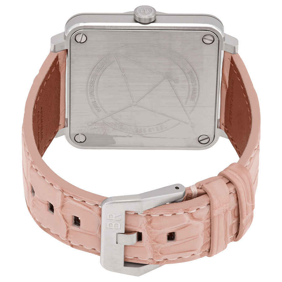 Bell and Ross Pink Diamond Eagle Quartz Pink Dial Ladies Watch BRS-EP-ST/SCR
