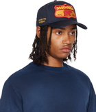 Dsquared2 Navy Canadian Patch Baseball Cap