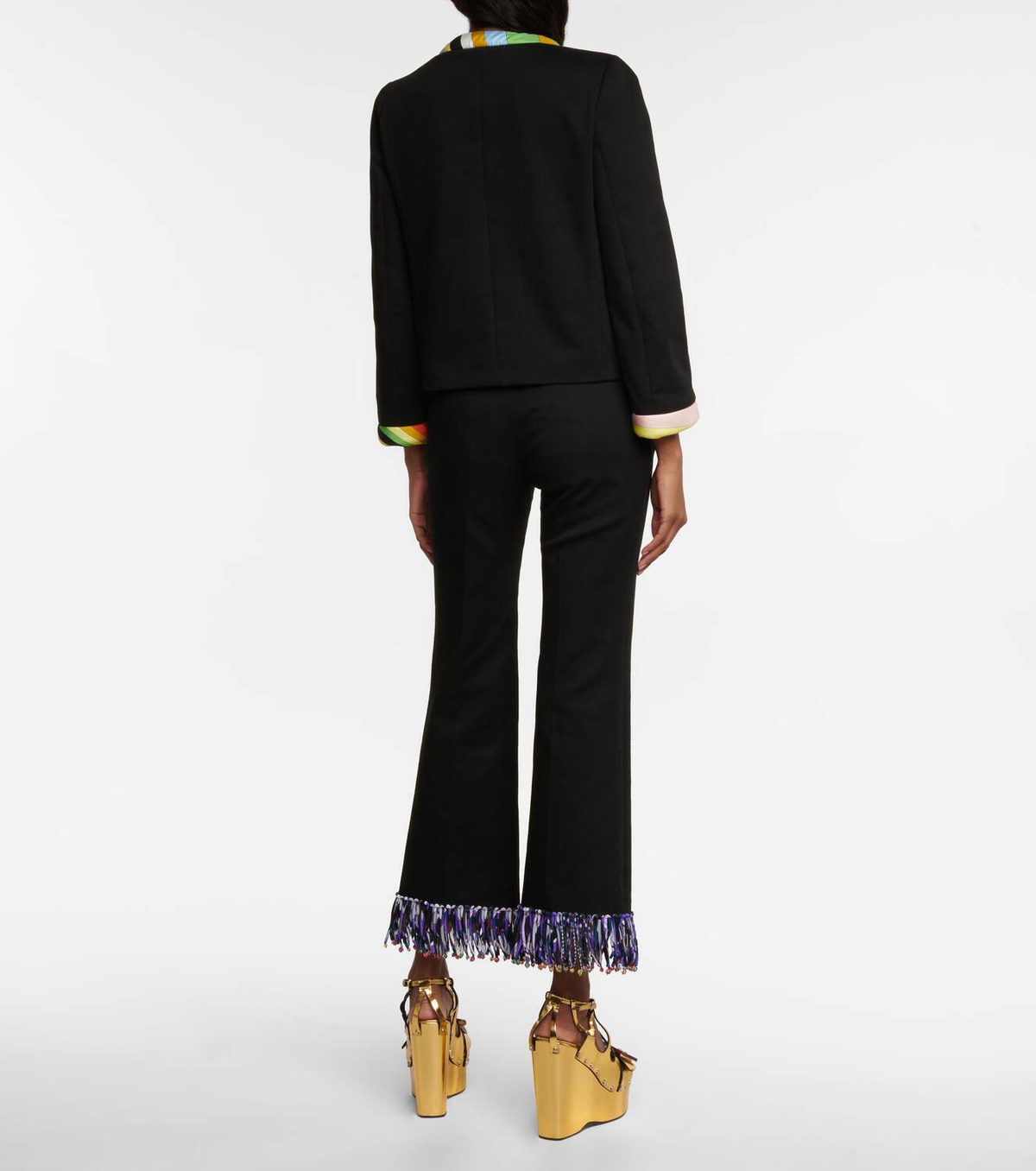 Pucci Trimmed cotton jacket