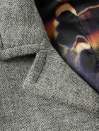 Paul Smith - Herringbone Wool-Blend Coat - Gray