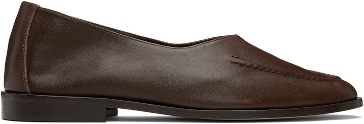 Photo: HEREU Brown Juliol Winter Slip-on Loafers