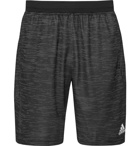 Adidas Sport - 4KRFT Striped Climalite Shorts - Black