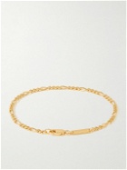Tom Wood - Bo Slim Recycled Gold-Plated Chain Bracelet - Gold