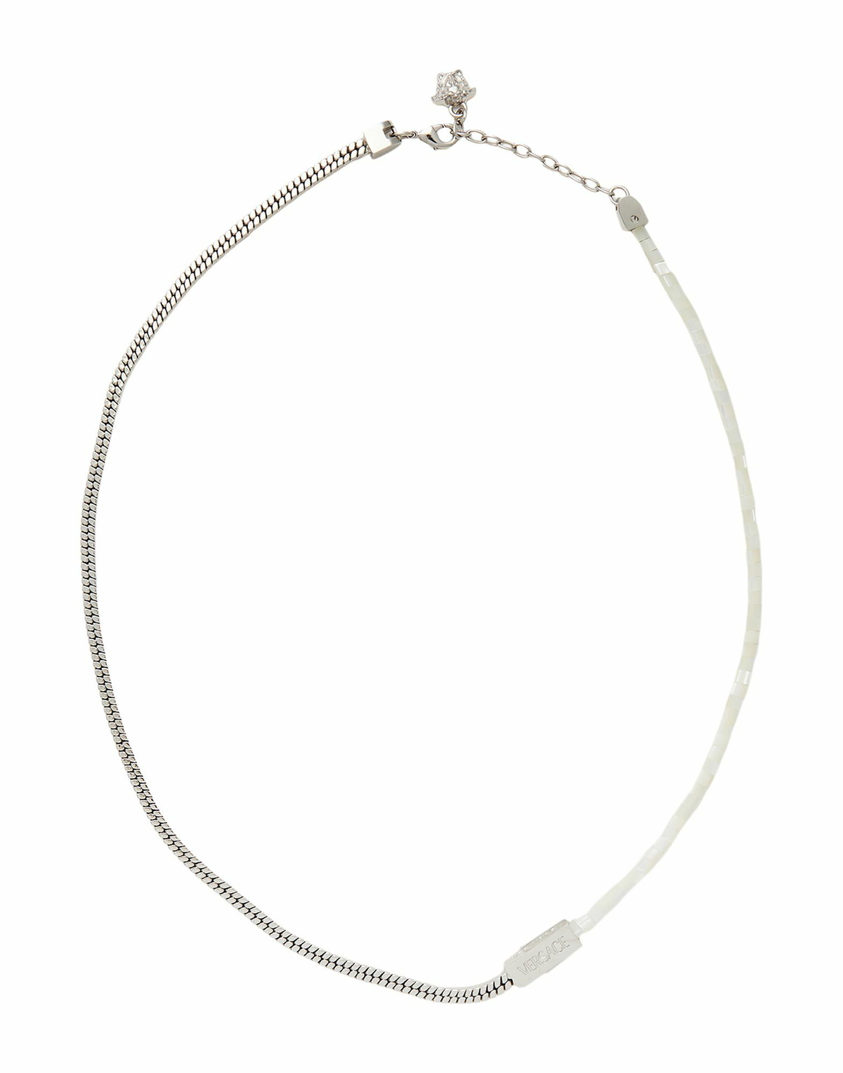 Versace Womens Necklace in Silver