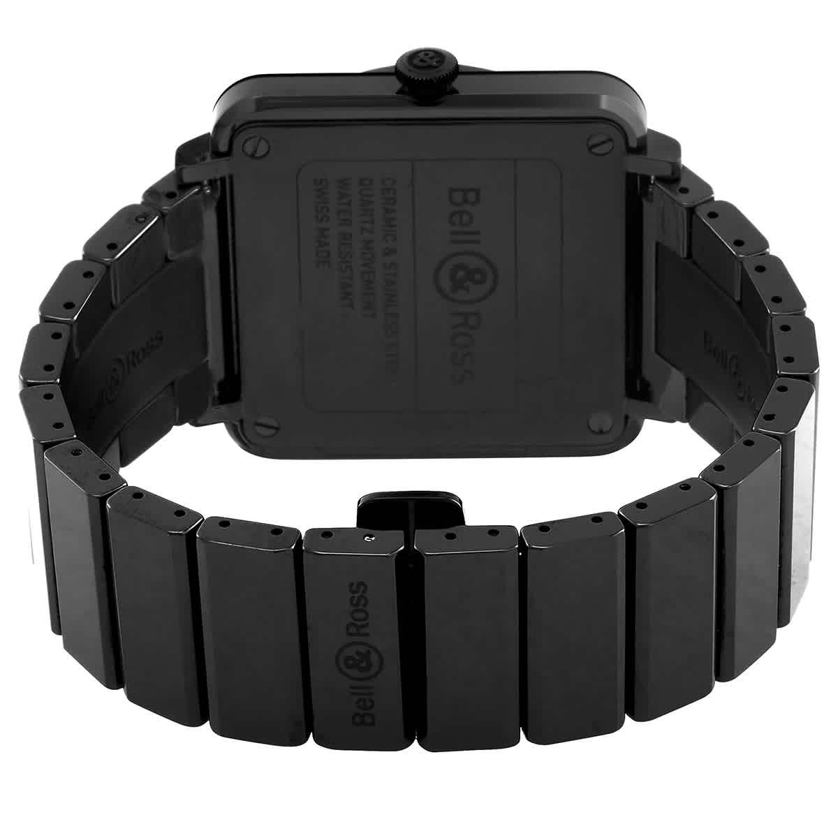 Bell and Ross Aviation Black Phantom Ceramic Unisex Watch BRS-BLK-CER-PHT