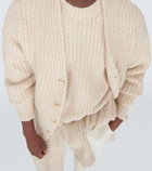 Loro Piana Ribbed-knit cashmere cardigan