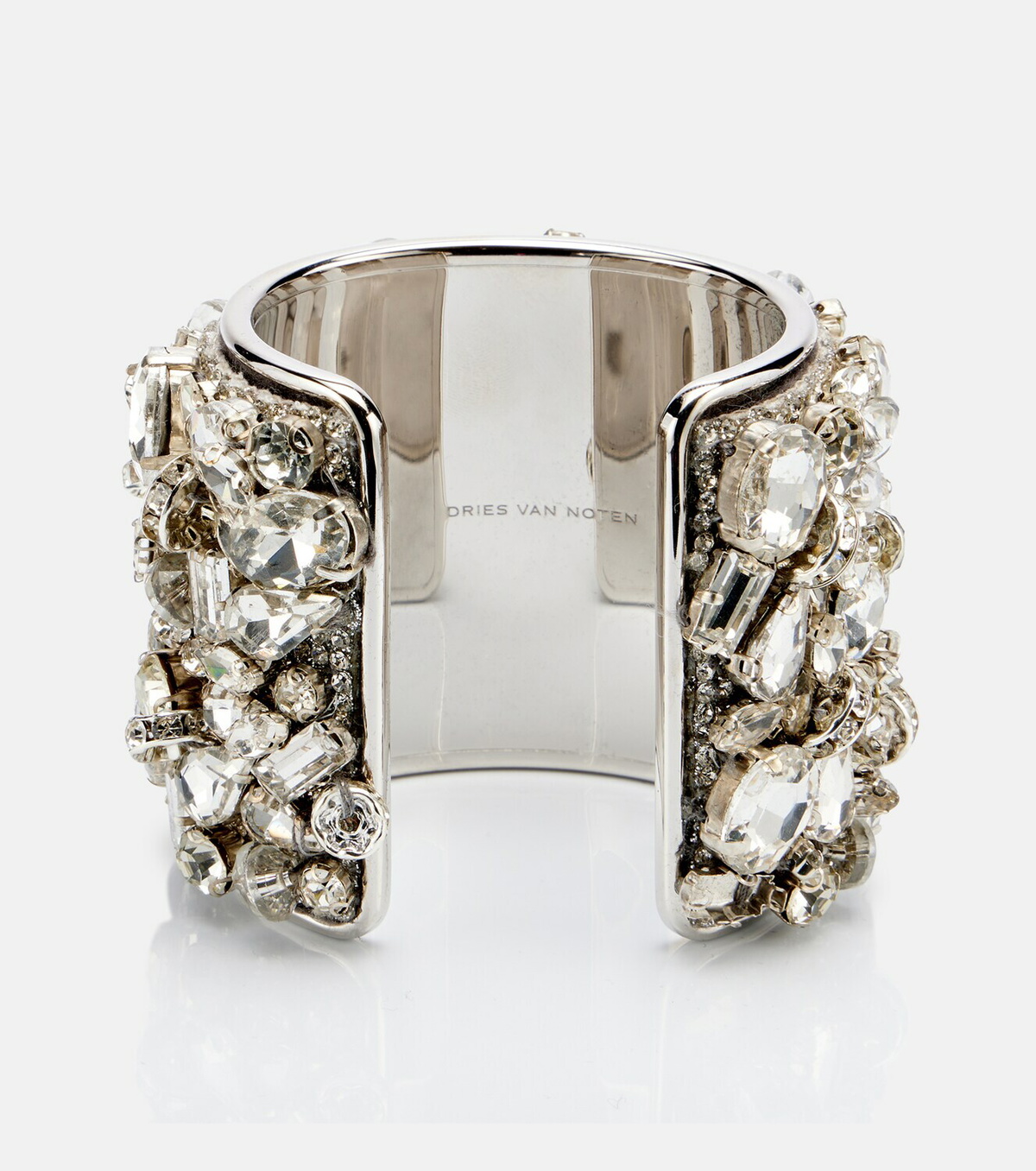 Dries Van Noten Crystal-embellished cuff bracelet