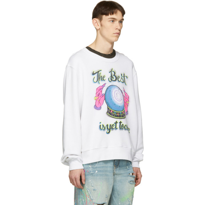 【関税&送料込】Amiri Jazz Hideaway Crew Sweatshirt AMIRI Jazz Hideaway Embroidered Crewneck Sweatshirt | Nordstrom