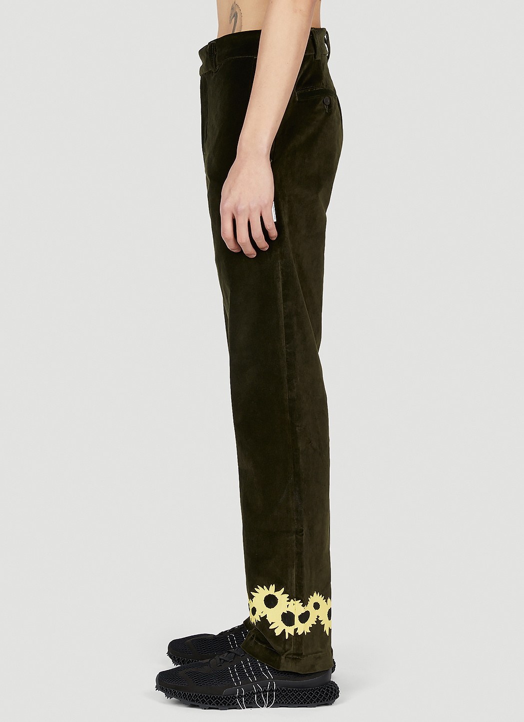 Saintwoods Flower Trim Pants