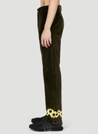Saintwoods Flower Trim Pants