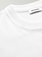 Norse Projects - Johannes Logo-Print Cotton-Jersey T-Shirt - White