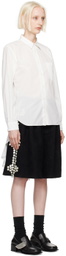 Comme des Garçons Homme Plus White Tail Shirt