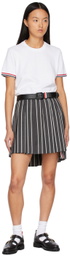 Thom Browne Black Grosgrain Loop Classic Belt