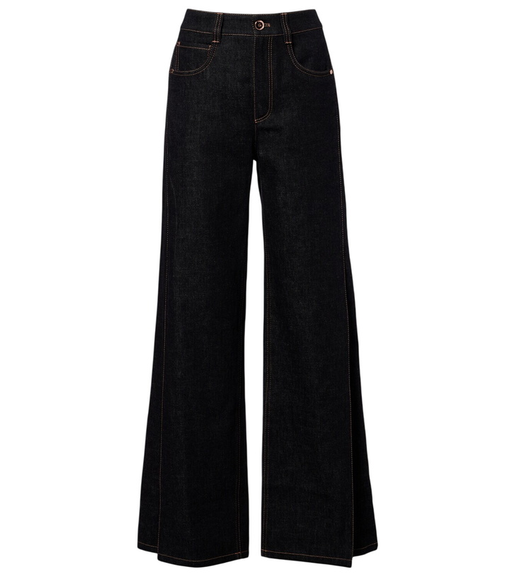 Photo: Brunello Cucinelli Wide-leg jeans