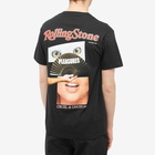 Pleasures x Rolling Stone T-Shirt in Black