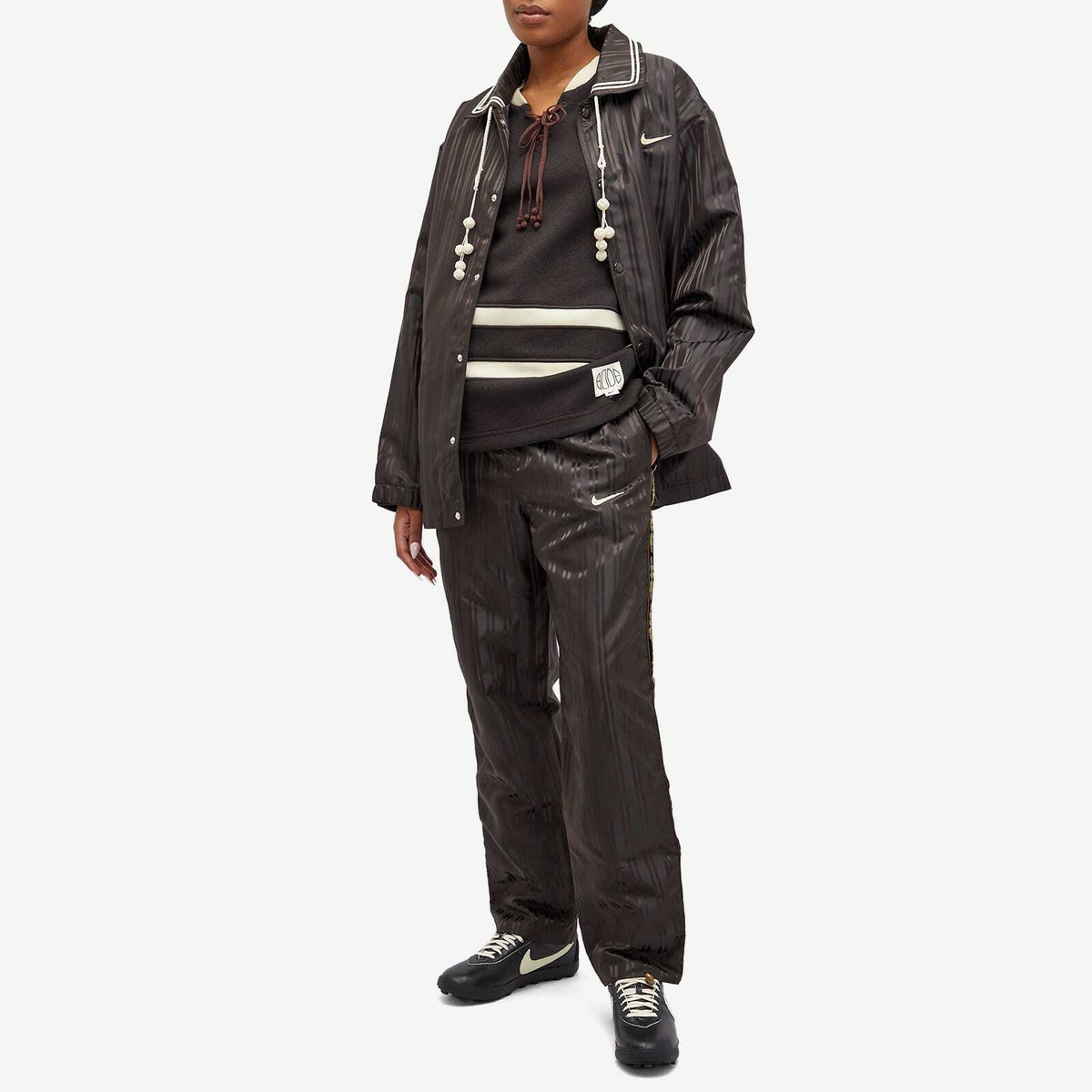 Nike x Bode Scrimmage Pant in Shadow Brown/Shadow Brown Nike